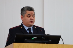  Начальник районного отдела полиции отчитался перед депутатами о проделанной работе за 2023 год