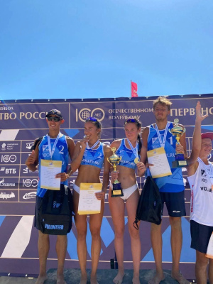 Косенко Денис - победитель первенства России по пляжному волейболу среди юношей до 19 лет