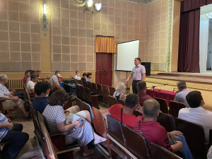 Глава района Владимир Бутенко встретился с жителями станицы Батуринской