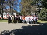 Студенты Брюховецкого колледжа приняли участие в обеспечении правопорядка при проведении Всероссийской велогонки