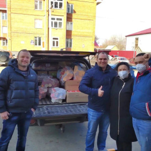 Коллектив Брюховецкой ЦРБ продолжает оказывать помощь нашим бойцам в зоне СВО