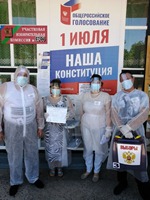 В Брюховецком районе открылись участки для голосования