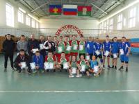 Соревнования по волейболу среди мужских команд в зачет сельских спортивных игр