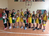 соревнования по баскетболу среди женских команд в зачет Сельских спортивных игр МО Брюховецкий район 2020 года 