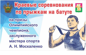 Краевым соревнованиям по прыжкам на батуте на призы Олимпийского чемпиона Александра Москаленко – 20 лет!