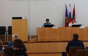 Совместное заседание Антитеррористической комиссии и координационного совещания по обеспечению правопорядка в муниципальном образовании Брюховецкий район