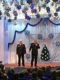 В Брюховецкой прошел Новогодний утренник для учащихся казачьих классов