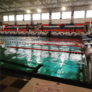 Во дворце спорта "Акватория" состоялись соревнования по плаванию среди мужских и женских команд в зачет сельских спортивных игр 2022 года МО Брюховецкий район!