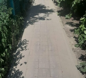После прямой линии: по улице Советской отремонтировали тротуар