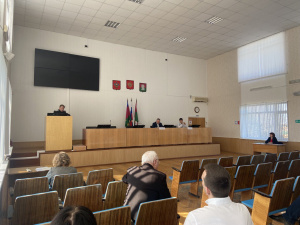 В администрации Брюховецкого района прошло заседание межведомственной рабочей группы по делам казачества.