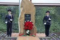 Открыли памятный камень