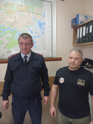 В Брюховецком районе общественник проверил отдел Участковых уполномоченных полиции