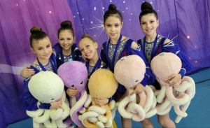 Команда "Задоринки" заняла почетное 3 место в краевых соревнованиях по художественной гимнастике