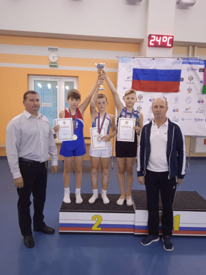 Юные батутисты показали достойный результат