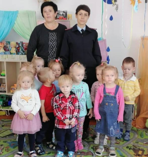 Брюховецкий полицейские рассказали дошколятам о терроризме и экстремизме