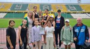 Мамутина Диана заняла призовое 3 место в первенстве Краснодарского края по лёгкой атлетике среди юношей и девушек 2007-2008 гг.р.